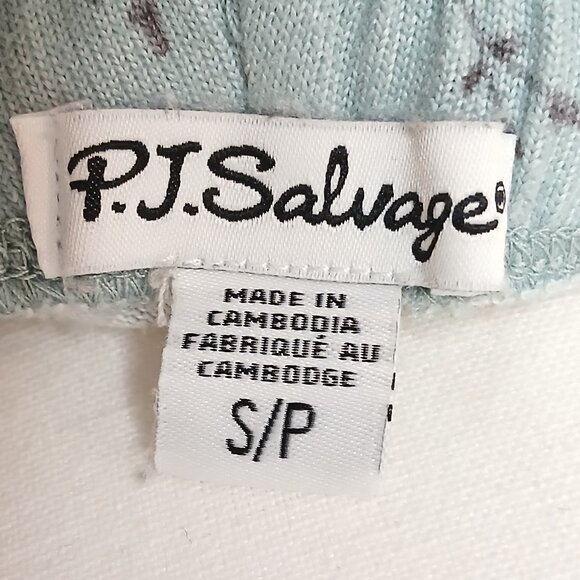 PJ Salvage Floral 2 Piece Pajama Set Size Small - Picture 4 of 5